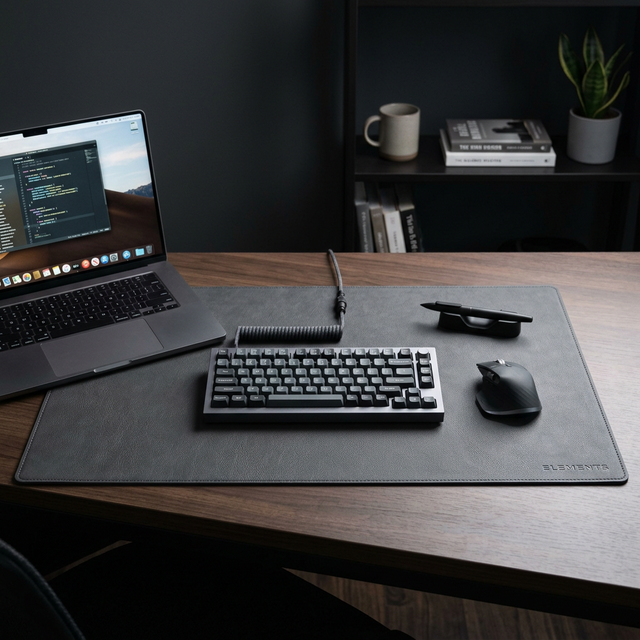 Vegan Leather Desk Mat